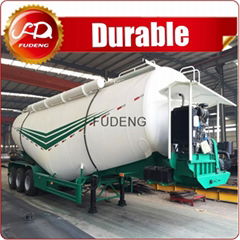 Fudeng 40cbm V shaped bulk cement tanker,bulker for transport Barite