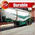 Fudeng 40cbm V shaped bulk cement tanker,bulker for transport Barite 2