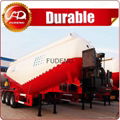 Fudeng 40cbm V shaped bulk cement tanker,bulker for transport Barite 3