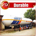 3 axles lpg tank trailer lpg tank truck with warranty 2