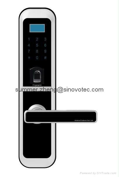 Touchpad touch screen biometric fingerprint sencor electronic door gate locks