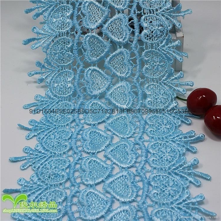 15cm Factory Sale Stock Wholesale Trimming Emboidery Curtain Lace 