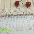 Factory Sale12cm Width Stock Tassel Embroidery Lace For Garments  Home Textile 1