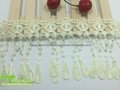 Factory Sale12cm Width Stock Tassel Embroidery Lace For Garments  Home Textile 4