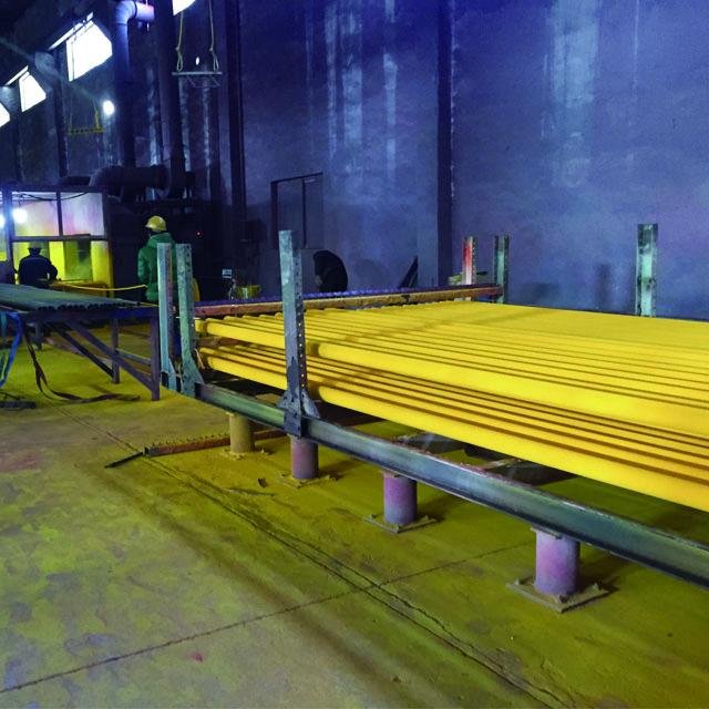 Plastic Coated Steel Pipe for Natural Gas 3