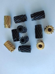 brass helical gear