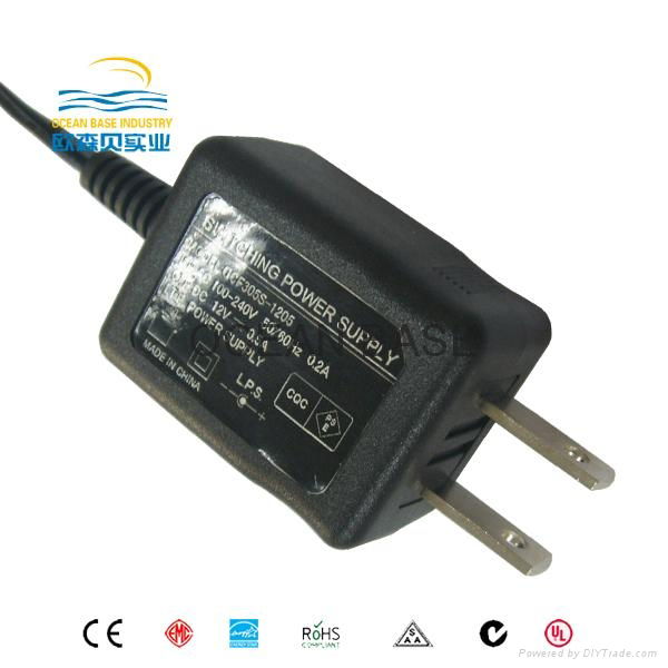 5w 5v 0.5a 電源適配器 UL CCC PSE 認証 3