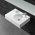 Artificial stone acrylic solid surface wash basin  1