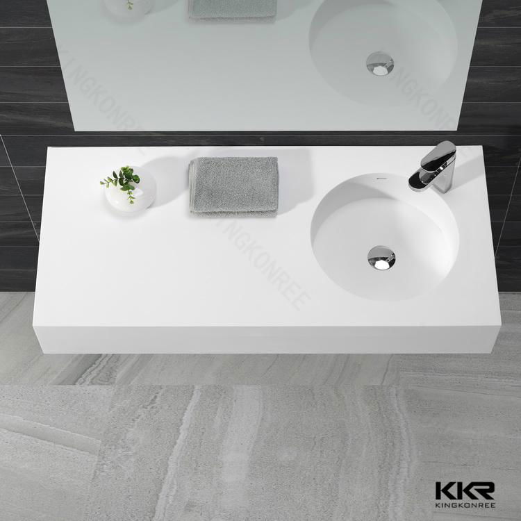 Artificial stone acrylic solid surface wash basin  3