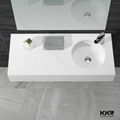 Acrylic solid surface wash hand basin 3