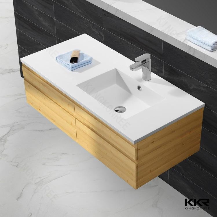 KKR wholesale solid surface cabinet basin wholesale 5
