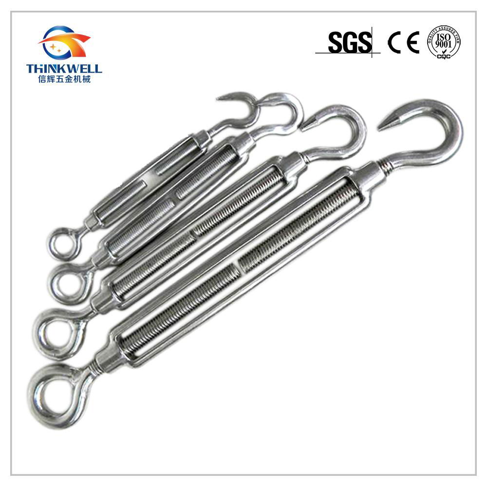 Us Type Drop Forged Carbon Steel Galvanized Turnbuckle (Eye&Eye)