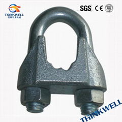 DIN 741 Electronic Galvanized Malleable Wire Rope Clip