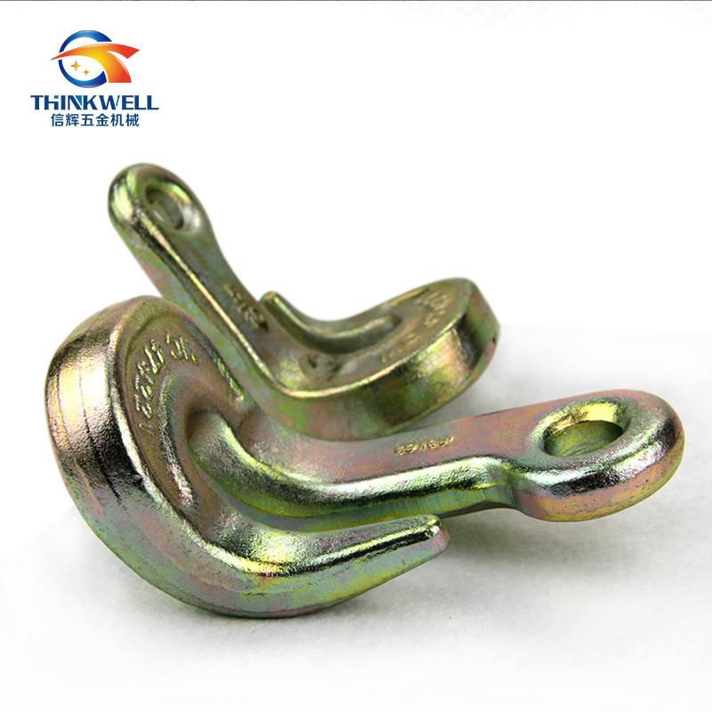 Galvanized Forged Steel Eye Grab Bend Hook 2