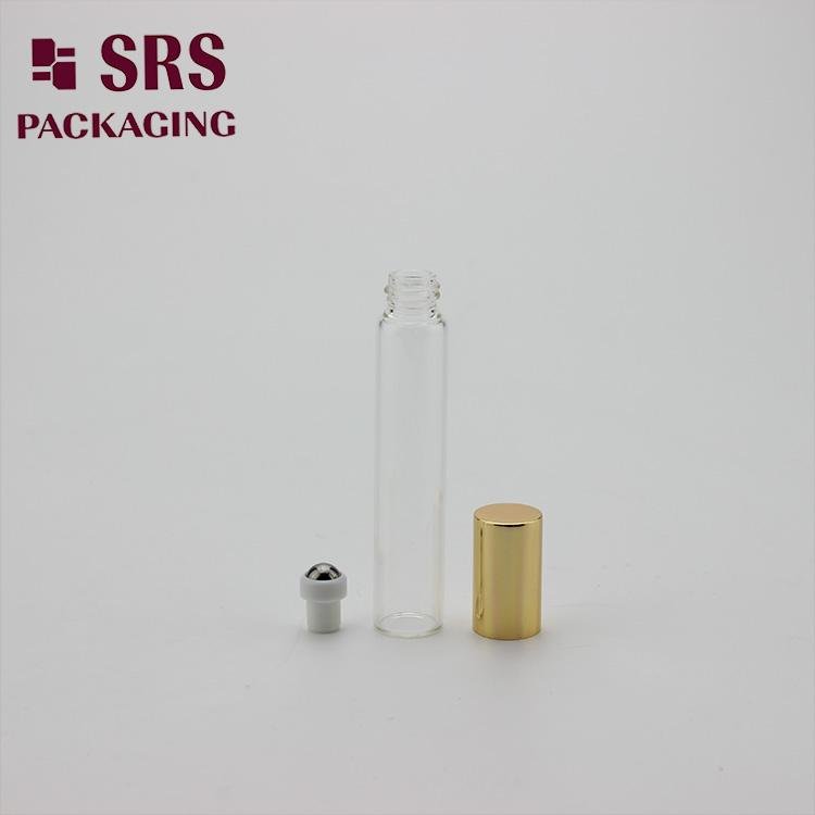 8ml無色透明玻璃香水滾珠瓶做燙銀 4