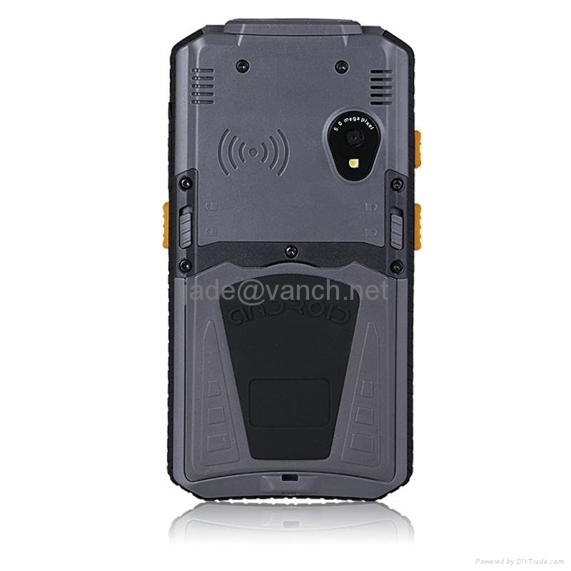 Android sysytem UHF RFID Reader smartphone 1D 2D wifi bluetooth  4