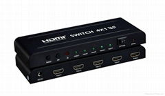 HDMI Switcher 4x1(with PIP function) Support 4K*2K