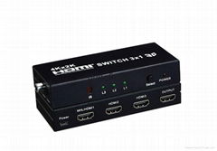 HDMI切换器3X1带MHL功能4K*2K