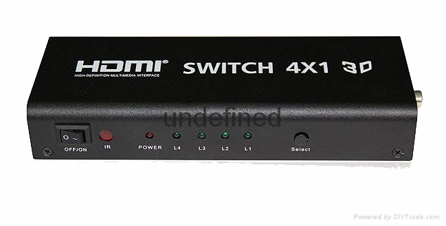 HDMI Switcher 4x1 With audio output  4