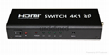 HDMI切換器4X1帶音頻輸出 4