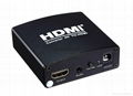 AV TO HDMI+Audio Converter 2