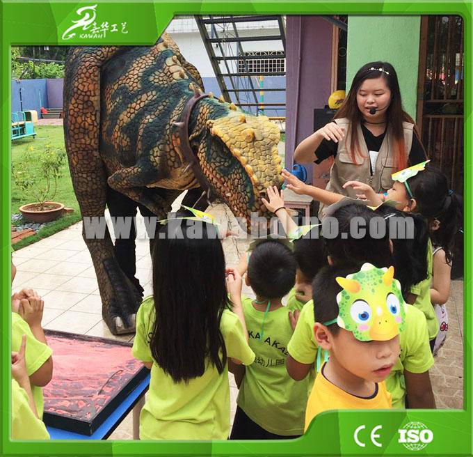 KAWAH Popular Adult Realistic T-Rex Dinosaur Costume for sale 2