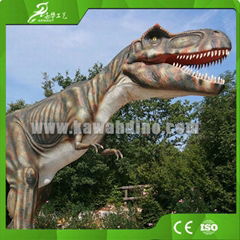 KAWAH Outdoor Jurassic Park Life Size Mechanical Dinosaur Statues for Exhibition