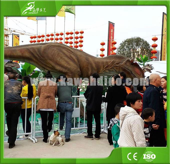 KAWAH  Outdoor Playground Robotic Realistic Animated Dinosaur 4