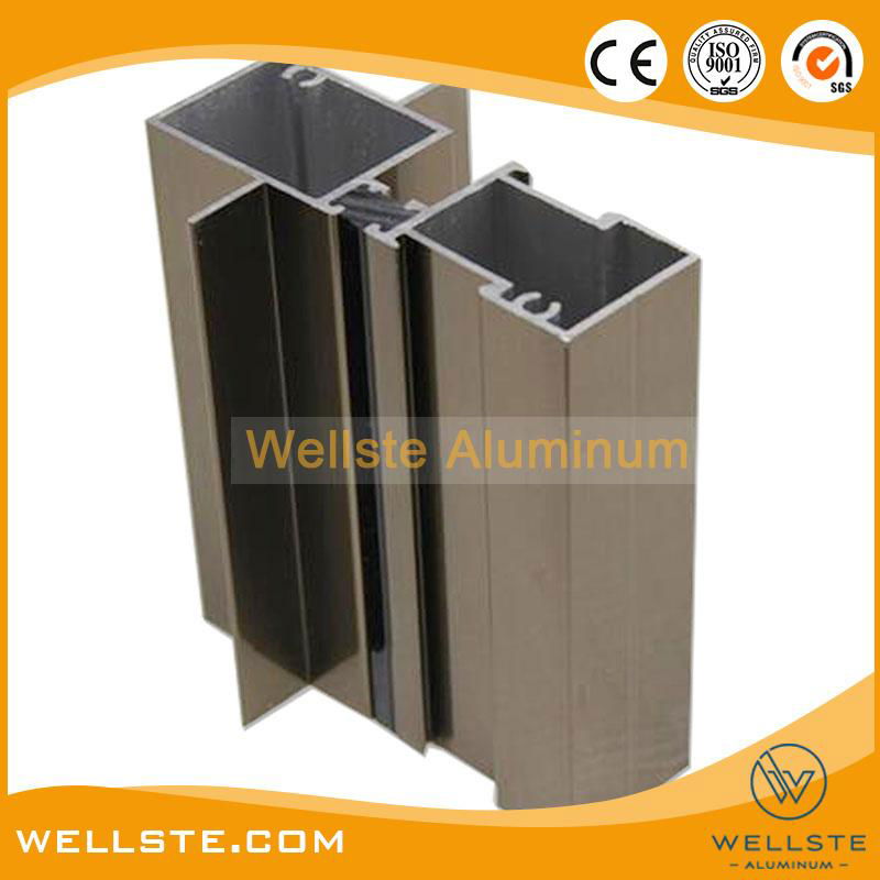  Aluminium Extrusion Profile for Construction Curtain Wall 