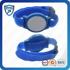 Active nylon RFID wristband