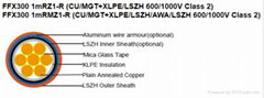 600/1000V Mica+XLPE Insulated, LSZH Sheathed Power Cables (Single-Core)