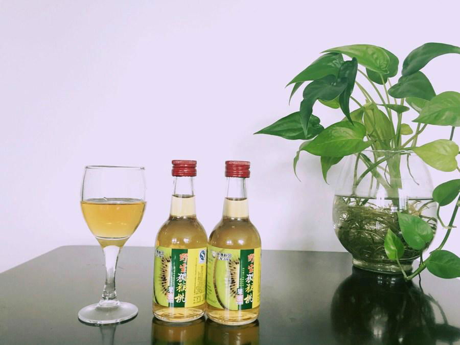 Chinese wholesale tasty fruity cheap Wild Kiwi Fruit Wine 10*100ml 11vol zb0001 Zhongbo