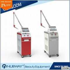 Professional Q-switched nd:yag laser for tattoo and pigmentation removal