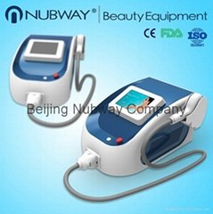Nubway Best Quality Portable Diode Laser Painless Hair Removal Machine 