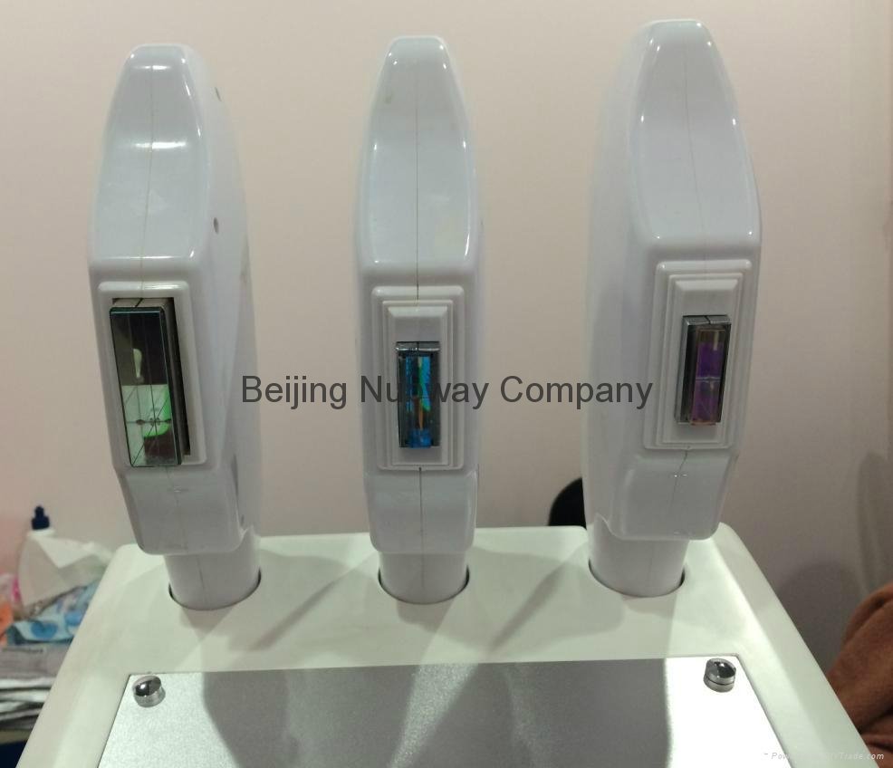 5% discount for 3 handles multifunctional IPL hair removal machine for salon use 3