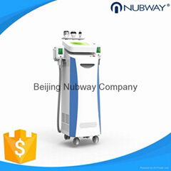 Beauty equipment cryo liposuction fat freeze cryolipolysis + 40K cavitation + RF