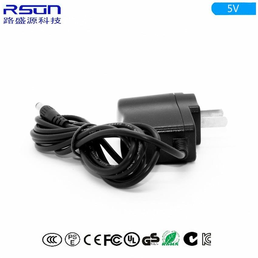 RSUN-厂家供应5v1a电源适配器 5W充电器