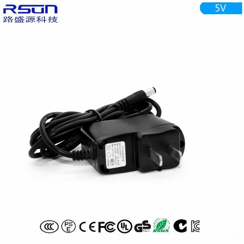 RSUN-厂家供应5v1a电源适配器 5W充电器 2