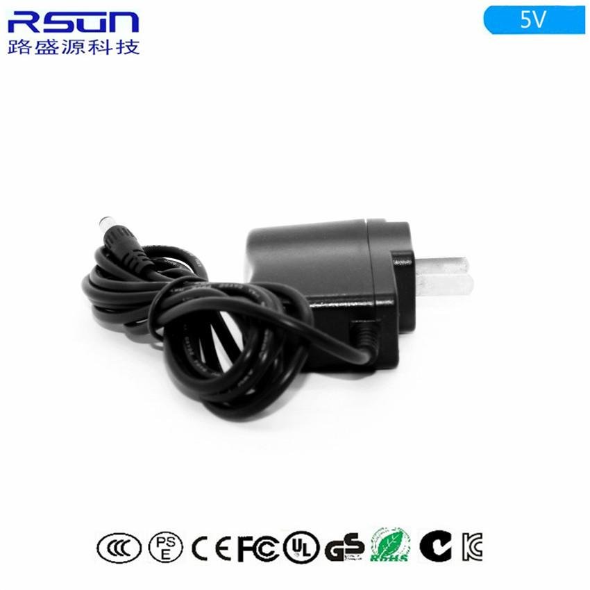 RSUN-廠家供應5v1a電源適配器 5W充電器 3