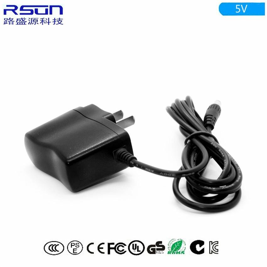 RSUN-厂家供应5v1a电源适配器 5W充电器 4
