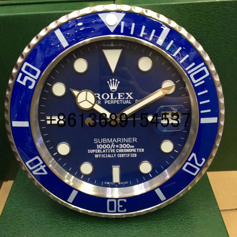 rolex wall clock for sale