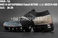      Air Vapormax Flyknit men vapormax triple black      running shoes sports   2