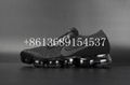      Air Vapormax Flyknit men vapormax triple black      running shoes sports   1