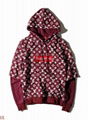 supreme lv jumper LOUIS VUITTON SUPREME Red Cotton Knitwear Sweatshirt supreme - lv supreme ...