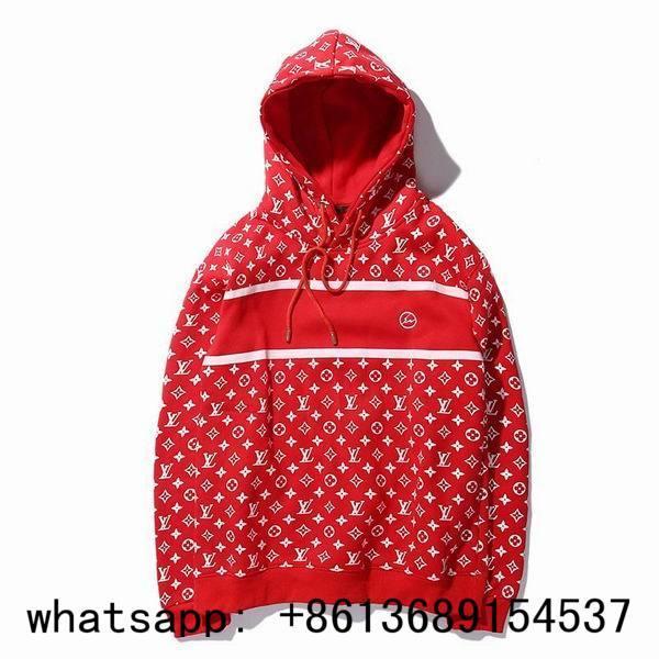 supreme x louis vuitton hoodie women red supreme box logo hoodie sweatshirt - 10069 - Supreme ...