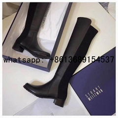 Stuart Weitzman black Suede boots women SW sandal Cheap Stuart Weitzman SW boot 