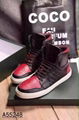 Buscemi sneakers buscemi buckle leather high top shoes Maison Margiela 19