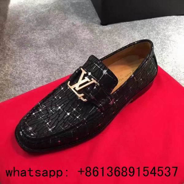 Louis Vuitton loafers men super AAA LV 