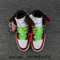 OFF-WHITE  Air Jordan 1 Retro High OG sports shoes aj1 off white men jordan 1  5