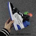 OFF-WHITE  Air Jordan 1 Retro High OG sports shoes aj1 off white men jordan 1  13